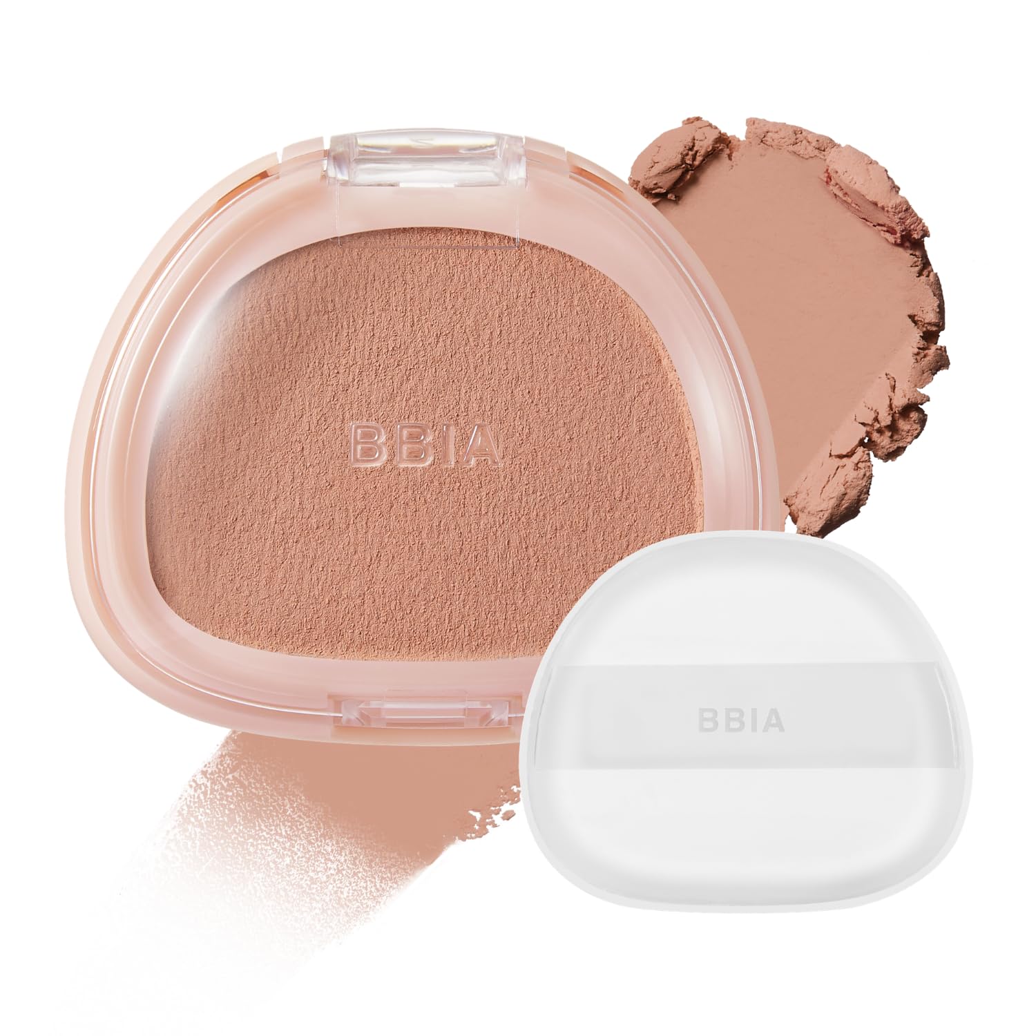 BBIA Chaltteok Blush – Soft Blurring Jelly-Like Powder Texture Lightweight & Buildable Korean Blush Natural Matte Finish Long-Lasting Smooth Pore-Blurring Cheek Color (05 CHESTNUT CHALTTEOK)