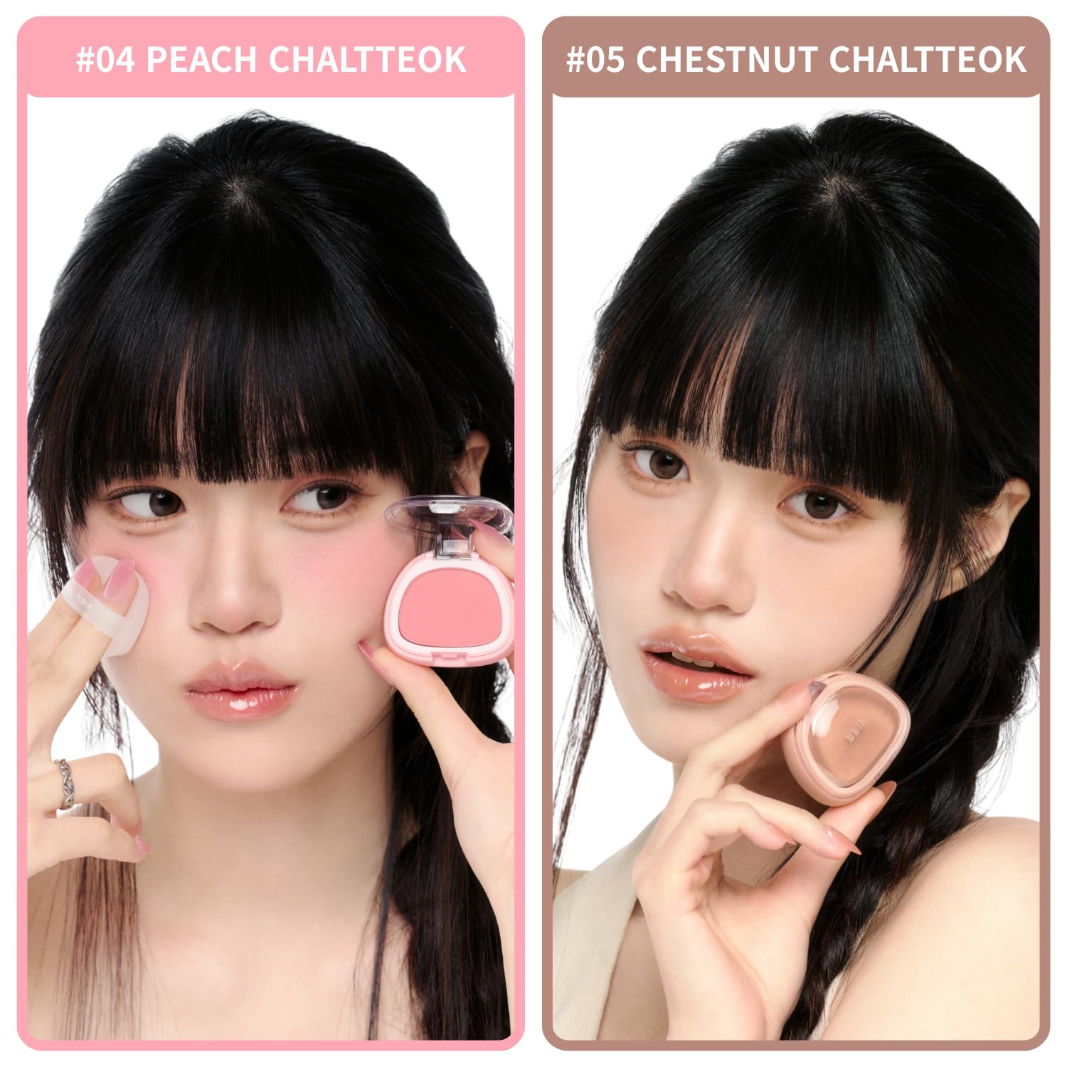 BBIA Chaltteok Blush – Soft Blurring Jelly-Like Powder Texture Lightweight & Buildable Korean Blush Natural Matte Finish Long-Lasting Smooth Pore-Blurring Cheek Color (05 CHESTNUT CHALTTEOK) - Image 8