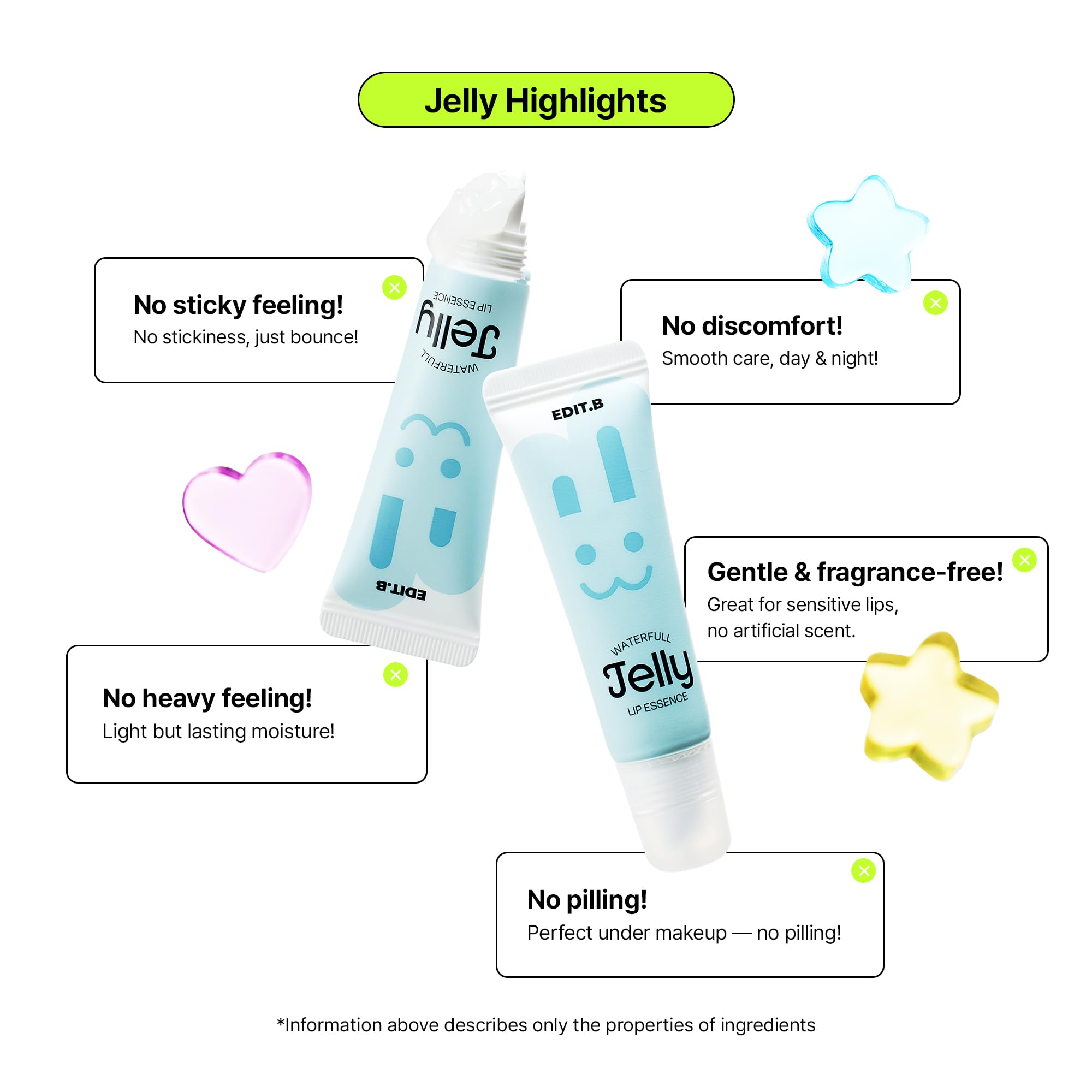 BBIA Glow Tint #11 Nudy + EDIT.B Lip Essence | Lip Makeup & Care Duo Bundle - Image 6