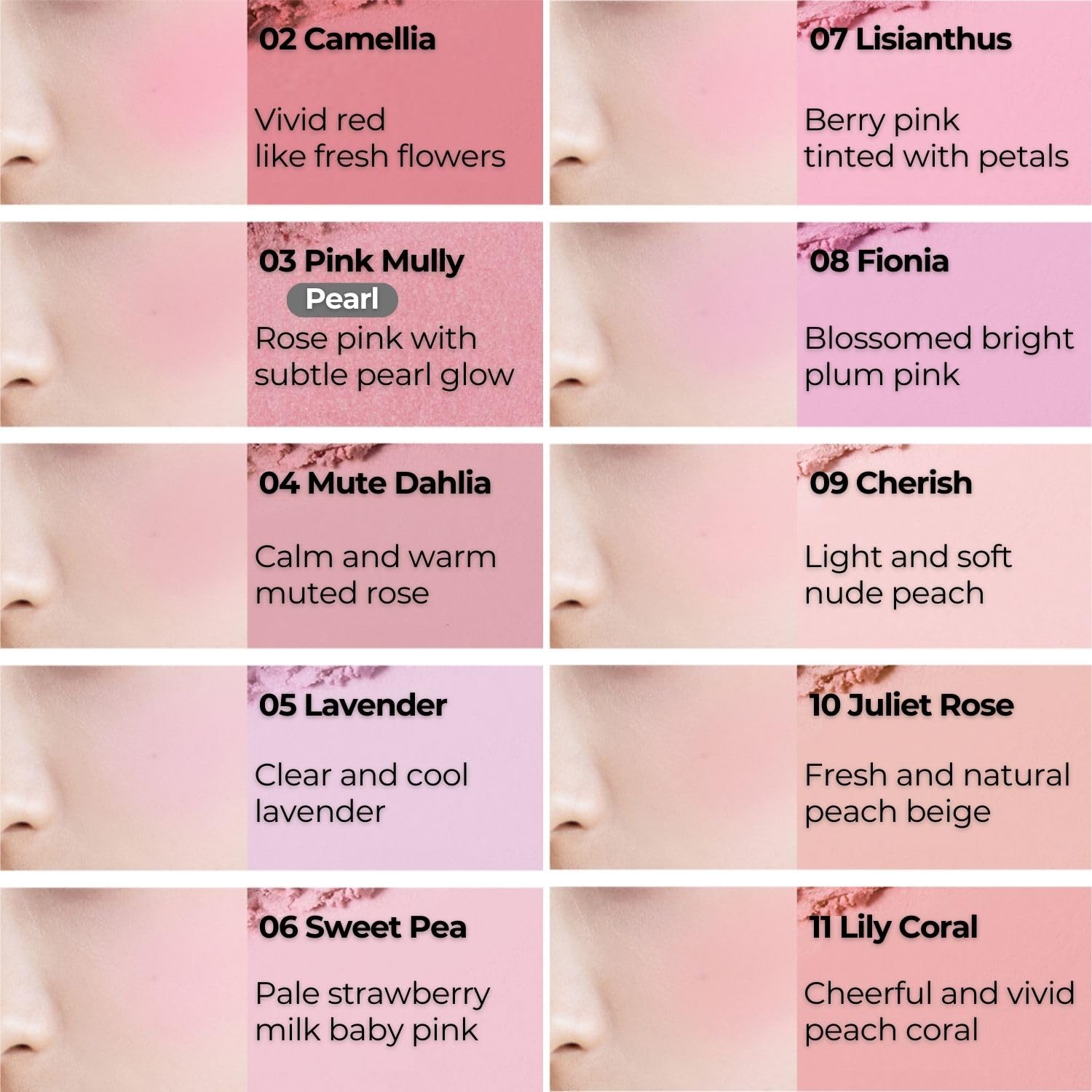 BBIA Last Blush NEW 15 Colors - Cheek Blush Shaping Shading Contour & Highlight Long-Lasting Matte Finish Natural Shades Buildable & Blendable Daily Korean Face Makeup (14 CAPPUCCINO, Pack of 1) - Image 2