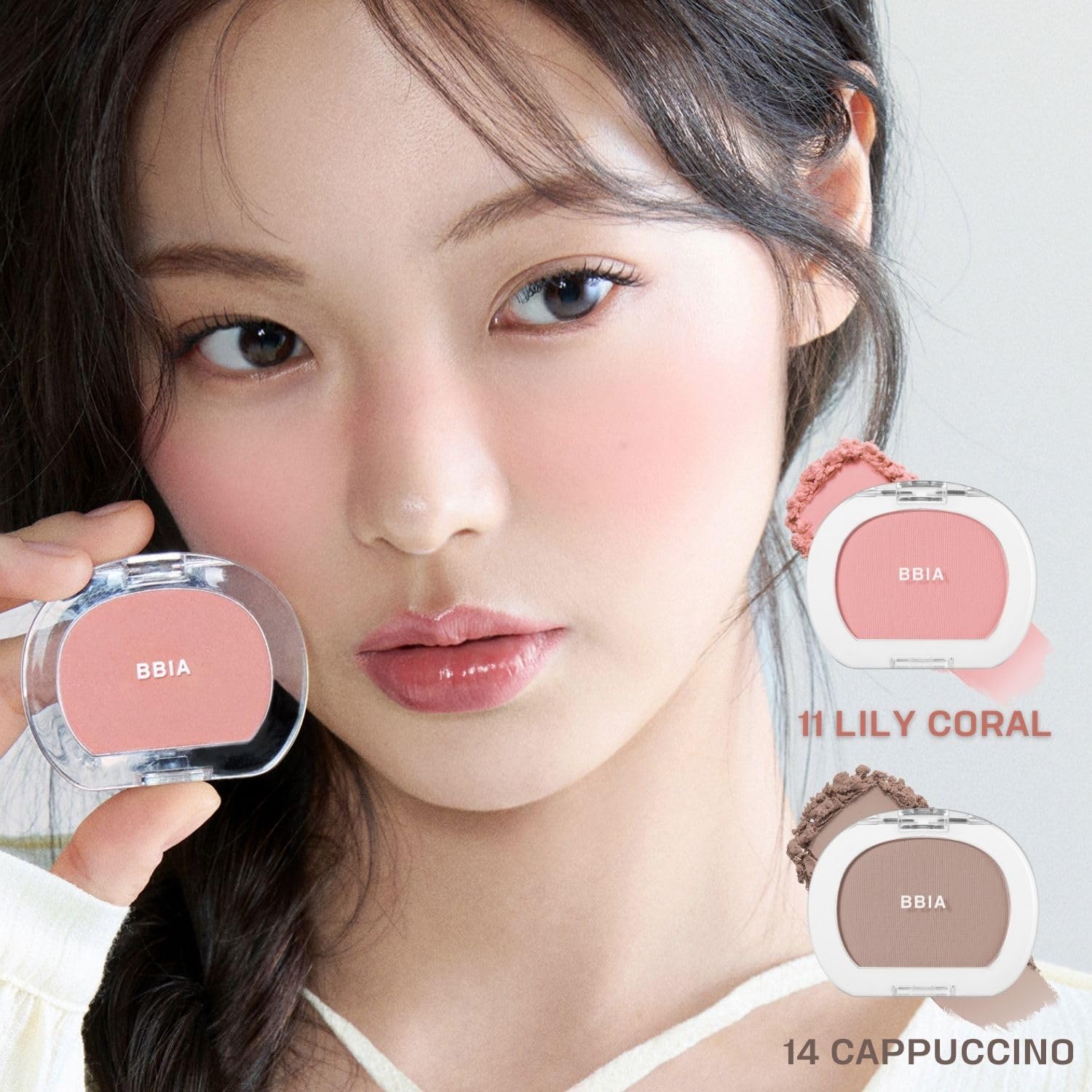 BBIA Last Blush NEW 15 Colors - Cheek Blush Shaping Shading Contour & Highlight Long-Lasting Matte Finish Natural Shades Buildable & Blendable Daily Korean Face Makeup (14 CAPPUCCINO, Pack of 1) - Image 6