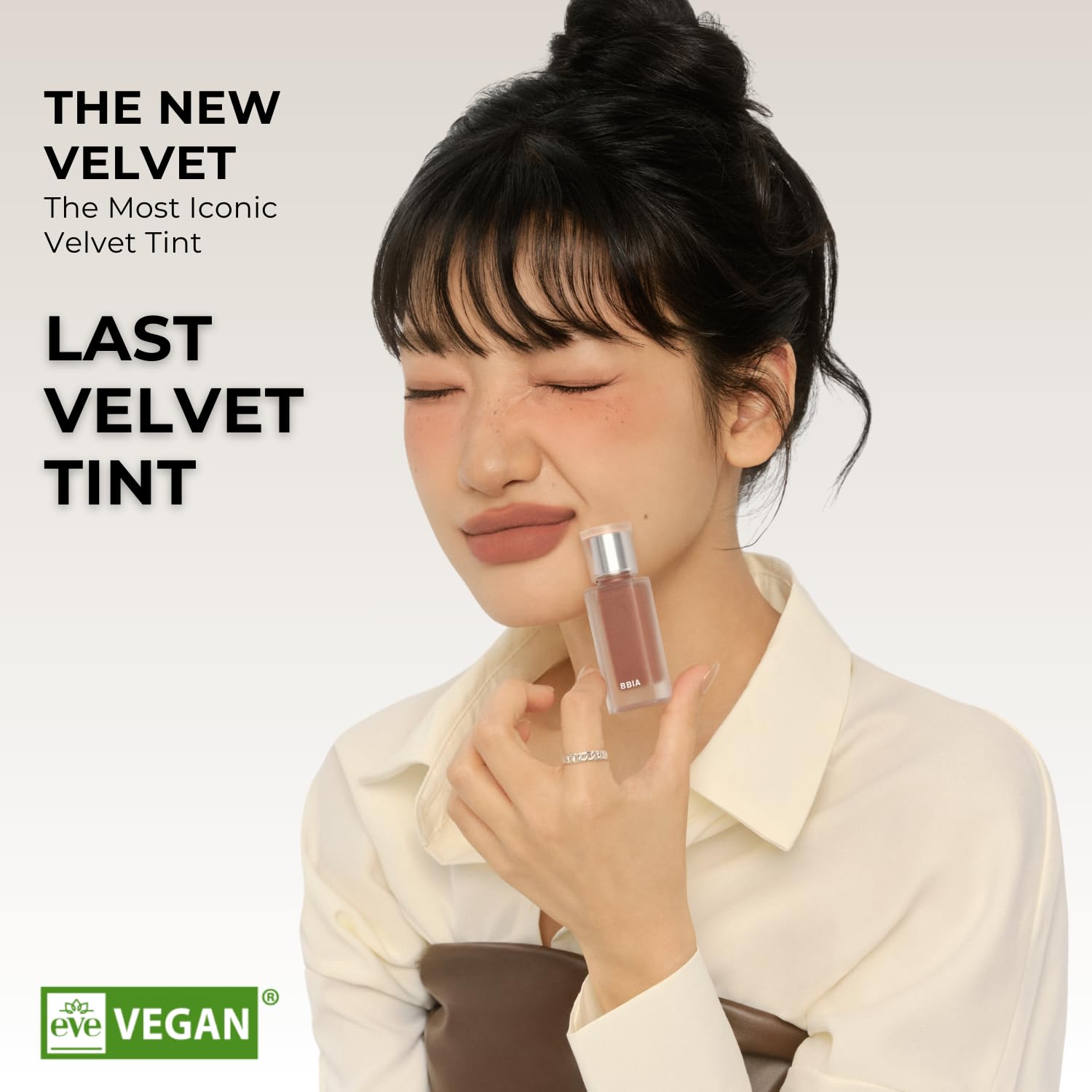 BBIA Last Velvet Tint NEW - Soft Creamy Matte Finish Lip Stain, Blur Effect & Velvety Texture, Long-Lasting, High Pigment, Non-Drying, Vegan, Korean Lip Makeup (V21 REAL NOTE, Pack of 1) - Image 6