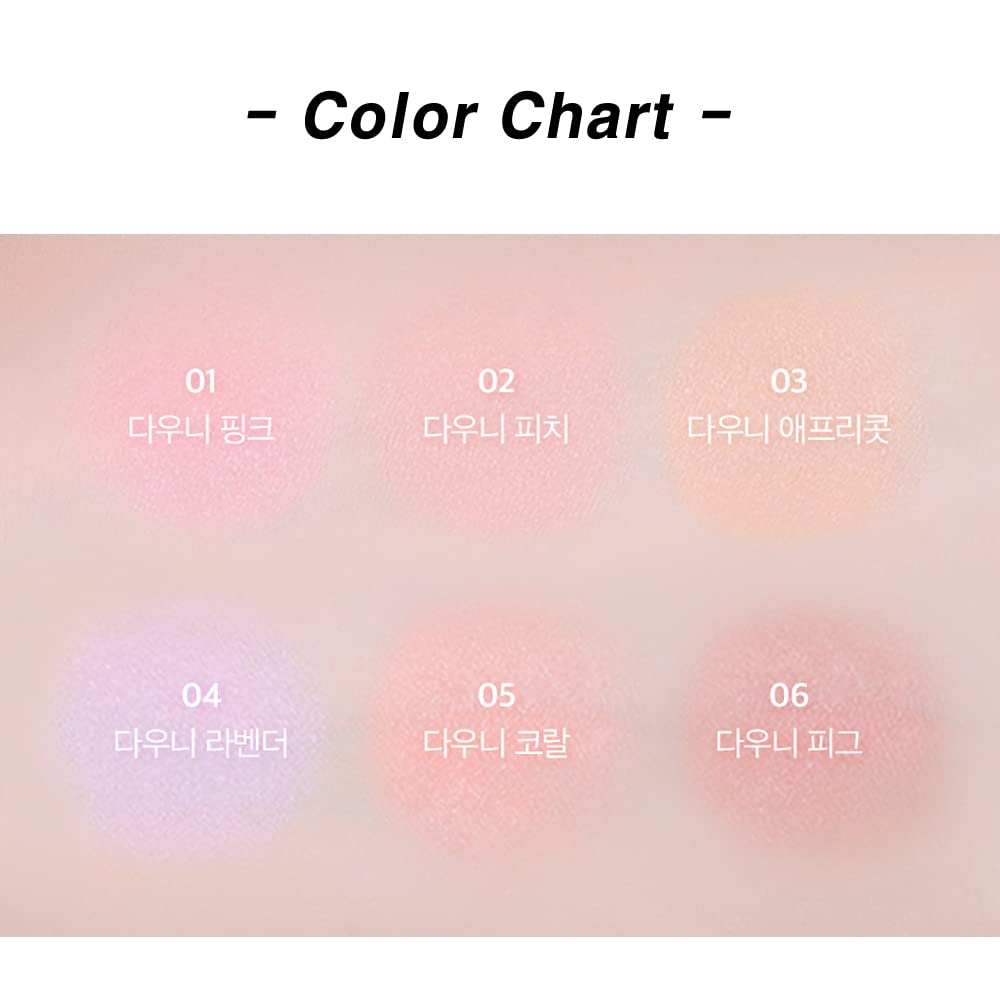 BBIA Ready To Wear Downy Cheek Cream Blush 5 Color (#01~05) BUNDLE SET - Blendable and Lightweight Cheek Makeup, Highly Pigmented with Long Wearing Formula - Image 3