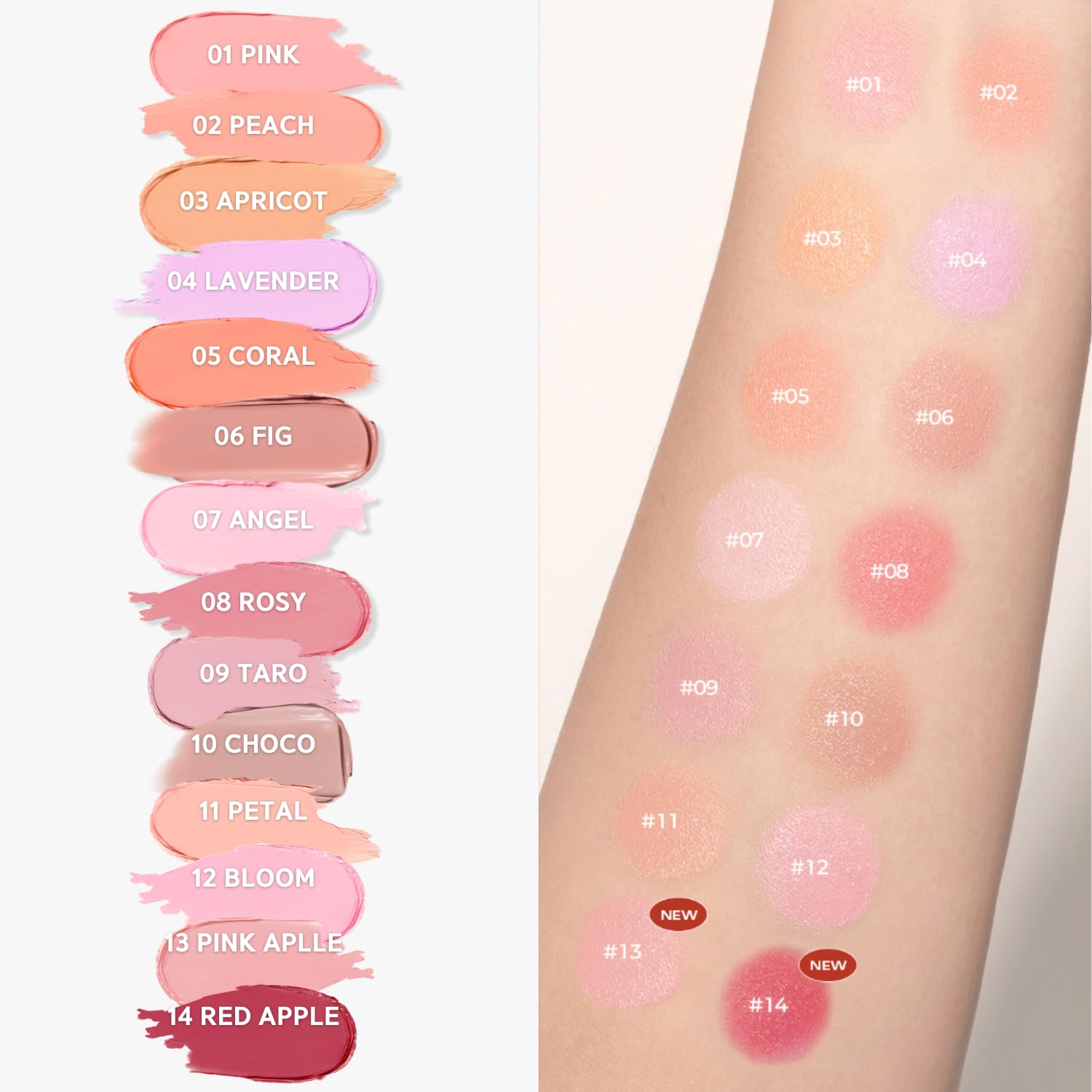 BBIA Ready To Wear Downy Cheek Cream Blush 8 Color - Creamy Blendable & Buildable Blush Dewy Texture & Matte Finish High Pigment Longlasting Lightweight Natural Face Makeup, 0.12oz (06 DOWNY FIG) - Image 2